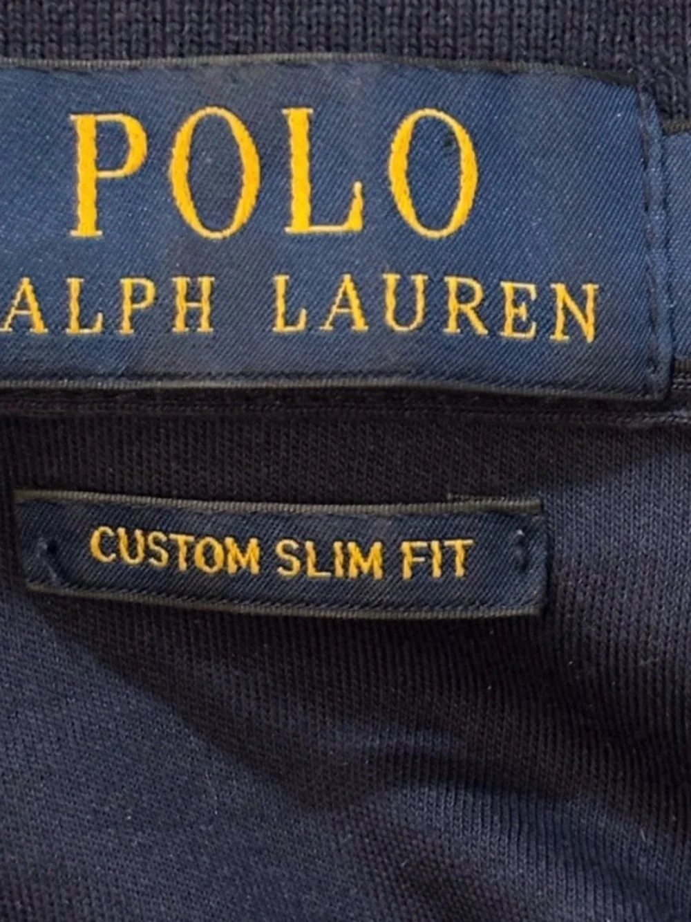 Polo by Ralph Lauren Men's Navy Classic Fit Flesh Pony Polo Shirt XL